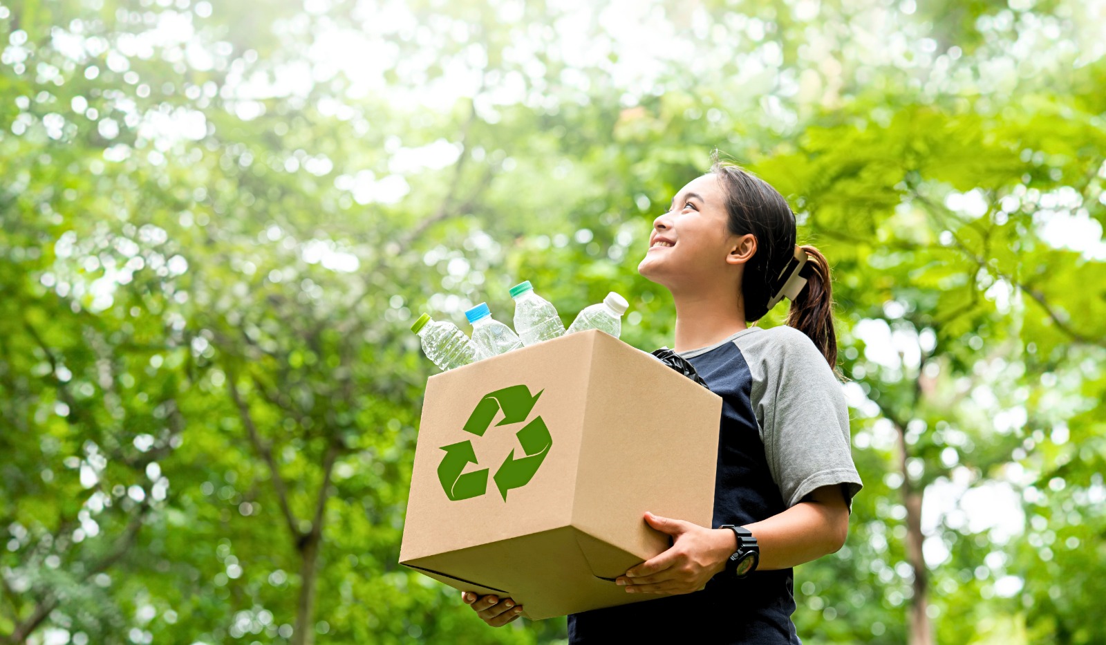 recycling system banner